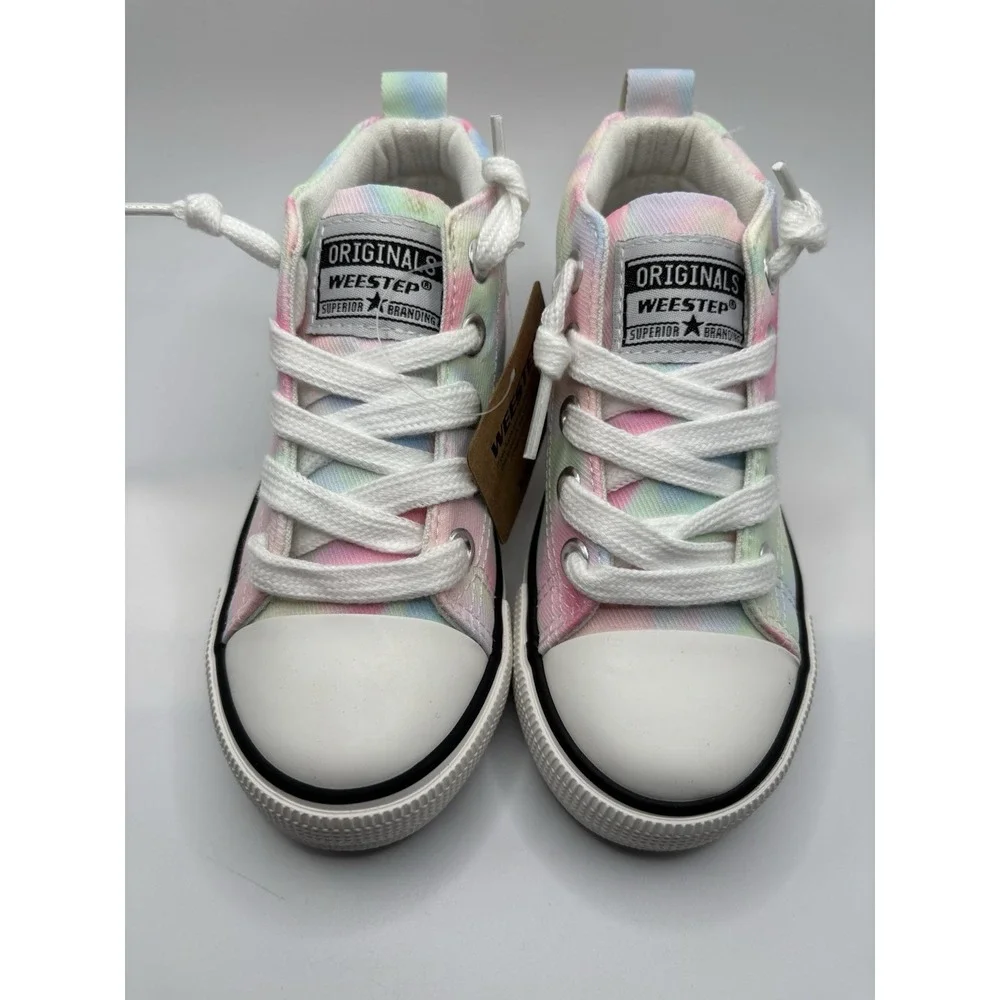 Weestep Kids Tie Dye Sneakers Toddler Size 9‎ Lace-Up New in Box